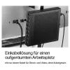 HP EliteDesk 8 Mini G2a Mini PC, AMD Ryzen AI 5 435, 16GB RAM, 512GB SSD, Windows 11 Pro, juoda