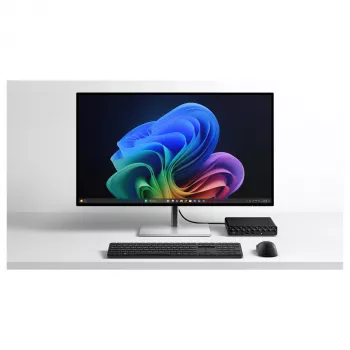 HP EliteDesk 8 Mini G2i Mini PC, Intel Core Ultra 7 356H, 32GB DDR5 RAM, 1TB NVMe SSD, Windows 11 Pro, Juodas