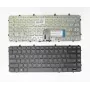 HP Envy 4-1000 serijos nešiojamojo kompiuterio klaviatūra – Nordic išdėstymas, apšviesta, juoda, su rėmeliu