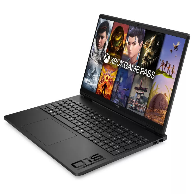 HP HyperX OMEN 15-gb0175ng 15,6 colio žaidimų nešiojamas kompiuteris - AMD Ryzen 7 8745HX, 24GB DDR5, 1TB SSD, NVIDIA GeForce RTX 5060, Windows 11 Home, Shadow Black
