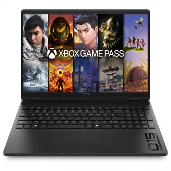HP HyperX OMEN 15-gb0475ng žaidimų nešiojamasis kompiuteris, 15,6 colio QHD 165 Hz, AMD Ryzen 7 8745HX, 24 GB RAM, 1 TB SSD, RTX 5060, Windows 11 Home