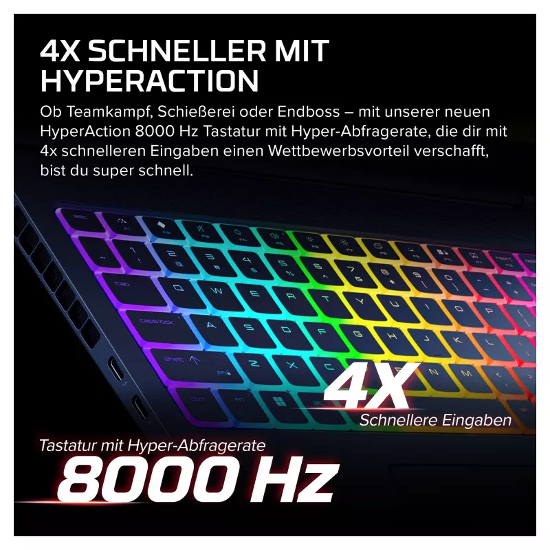 HP HyperX OMEN 16-ah1470ng žaidimų nešiojamas kompiuteris, 16 colių WQXGA, Intel Core Ultra 7 270HX Plus, 32GB RAM, 1TB SSD, GeForce RTX 5070 Ti, Windows 11 Home