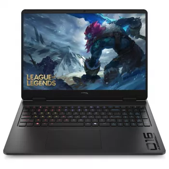 HP HyperX OMEN 16-ap1490ng žaidimų nešiojamasis kompiuteris, 16.1 inch QHD 165Hz, AMD Ryzen 9 8940HX, 24GB RAM, 512GB SSD, RTX 5070, FreeDOS, vokiška klaviatūra