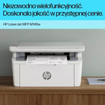 HP LaserJet M140w belaidis nespalvotas daugiafunkcis lazerinis spausdintuvas, kopijavimo aparatas, skaitytuvas