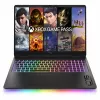 HP OMEN 16-ah1490ng žaidimų nešiojamas kompiuteris, 16.1 inch QHD 165Hz, Intel Core 9 270HX, 32GB DDR5, 1TB SSD, RTX 5080, Windows 11 Home, vokiška klaviatūra