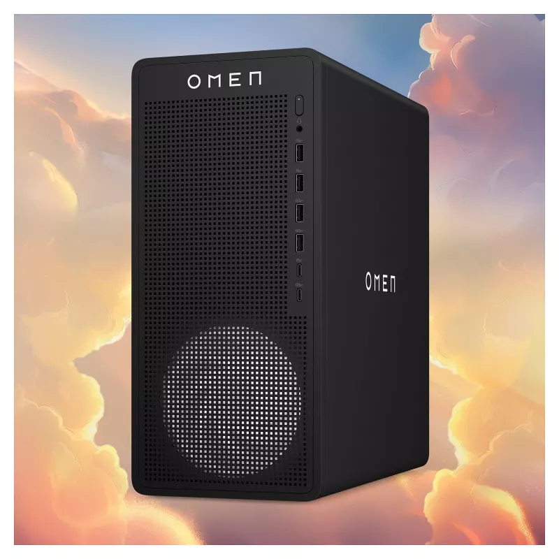 HP OMEN 16L TG03-0472ng žaidimų kompiuteris, AMD Ryzen 7 8700F, 16GB DDR5, 512GB SSD, RTX 5050, Windows 11 Home