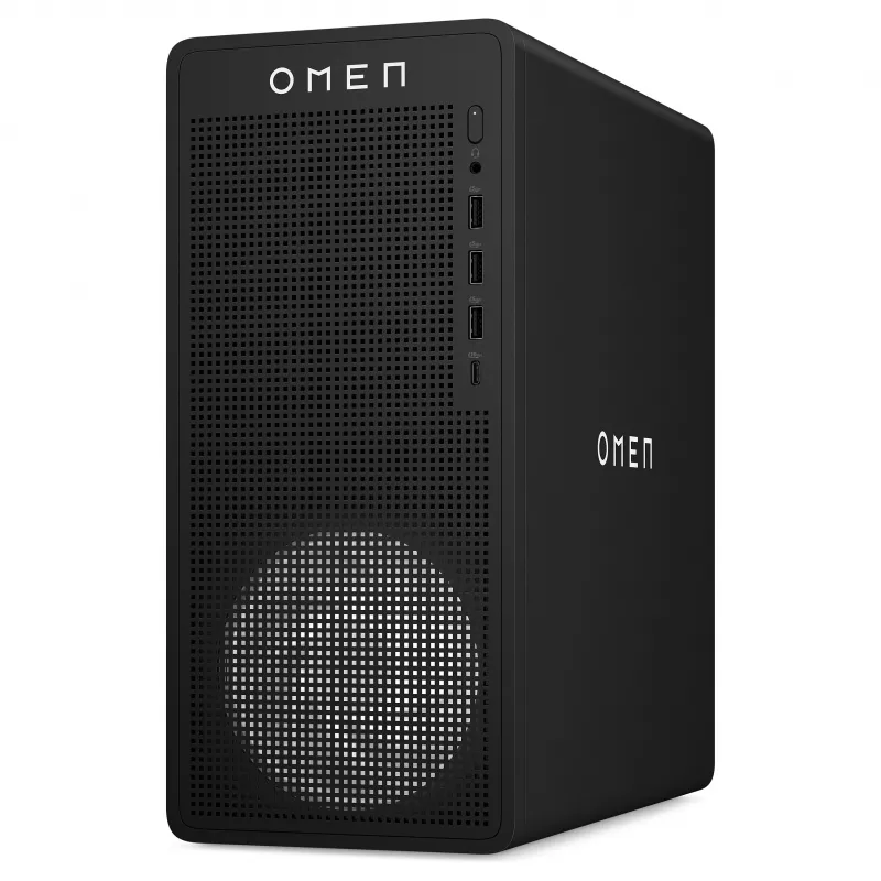 HP OMEN 16L TG03-1472ng žaidimų stalinis kompiuteris, Intel Core i7-14650HX, 16GB DDR5, 512GB SSD, AMD Radeon RX 9060 XT, be OS, Shadow Black