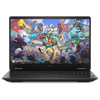 HP OMEN 17-db1490ng žaidimų nešiojamasis kompiuteris, 17,3 colio QHD 240Hz, AMD Ryzen AI 9 365, 24GB DDR5, 512GB SSD, NVIDIA GeForce RTX 5060, Windows 11 Home, vokiška QWERTZ klaviatūra