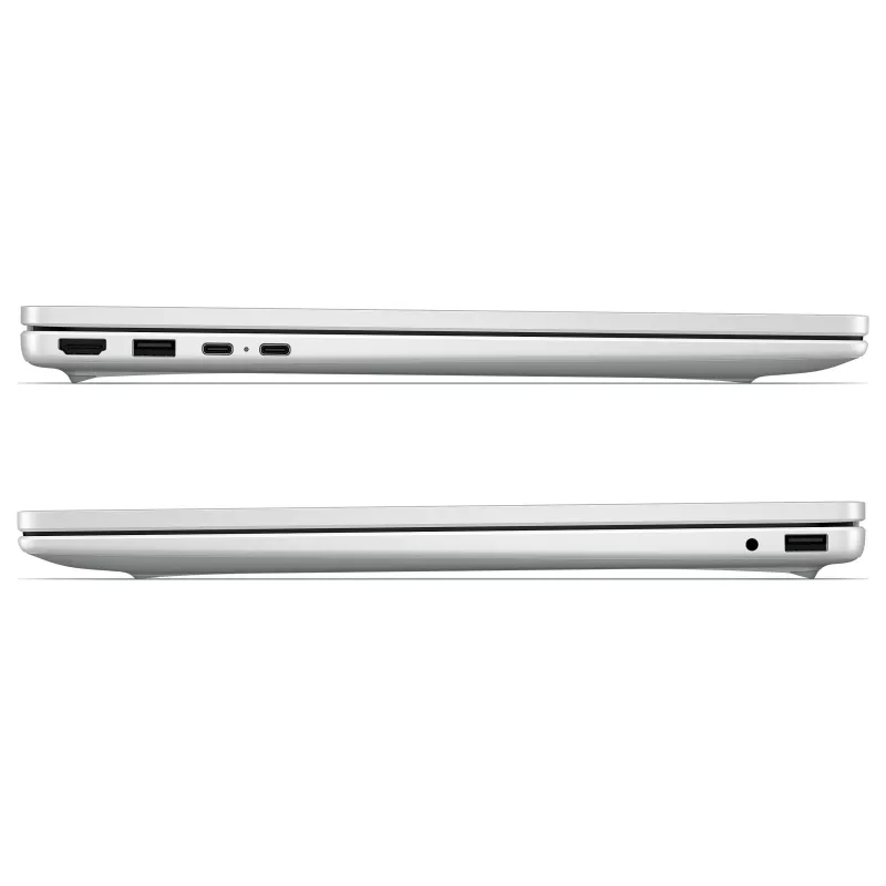 HP OmniBook 3 17-dg0450ng nešiojamas kompiuteris 17.3 inch FHD, Intel Core 3 225U, 8GB RAM, 512GB SSD, Windows 11 Home, Natural Silver