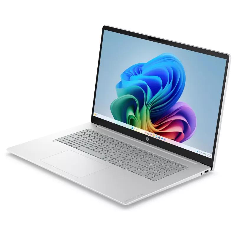 HP OmniBook 3 17-dg0450ng nešiojamas kompiuteris 17.3 inch FHD, Intel Core 3 225U, 8GB RAM, 512GB SSD, Windows 11 Home, Natural Silver