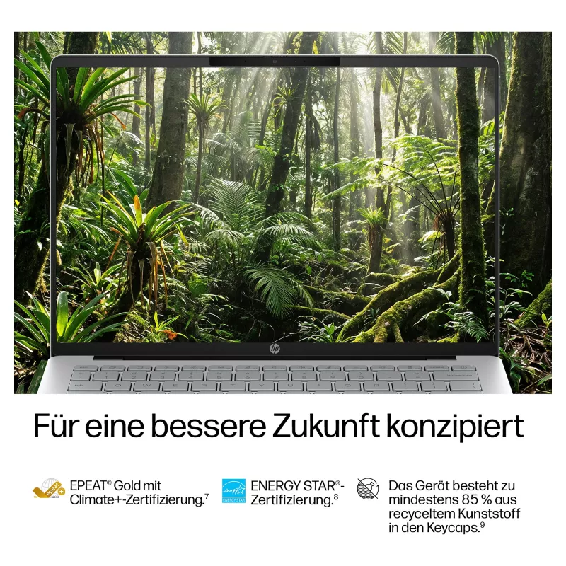 HP OmniBook 5 Next Gen AI 14-hh0470ngx nešiojamasis kompiuteris, 14 colių, Intel Core Ultra 7 355, 16GB RAM, 512GB SSD, Windows 11 Home