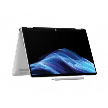 HP OmniBook 5 Flip 14-fp0001nx nešiojamas kompiuteris, Intel Core Ultra 7 150U, 16 GB RAM, 512 GB SSD, 14,0 inch WUXGA jutiklinis ekranas, Windows 11 Home, sidabrinis