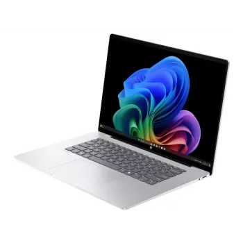 HP OmniBook 5 NGAI 16-bf0754ng 16 inch WUXGA OLED nešiojamas kompiuteris – Snapdragon X, 16GB RAM, SSD, Windows 11 Home, juodas