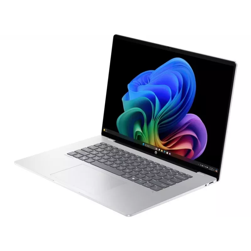 HP OmniBook 5 NGAI 16-bf0754ng 16 inch WUXGA OLED nešiojamas kompiuteris – Snapdragon X, 16GB RAM, SSD, Windows 11 Home, juodas