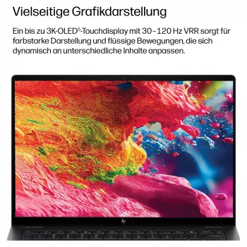 HP OmniBook Ultra 14-kd0470ngx Intel Core Ultra 7 16GB 512GB SSD 14 colų 2.8K Touch IPS Windows 11 Home Natural Silver