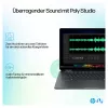 HP OmniBook Ultra Flip 14-fh0678ng 2-in-1 nešiojamas kompiuteris, Intel Core Ultra 7, 32GB RAM, 1TB SSD, 14 colių OLED jutiklinis ekranas, Windows 11 Home, natūralios sidabro spalvos