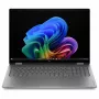 HP OmniBook X Flip 16-cc0475ngx 2-in-1 nešiojamasis kompiuteris, AMD Ryzen AI 7 445, 32GB RAM, 1TB SSD, 16 colių jutiklinis ekranas, Windows 11 Home, Natural Silver (vokiška klaviatūra)