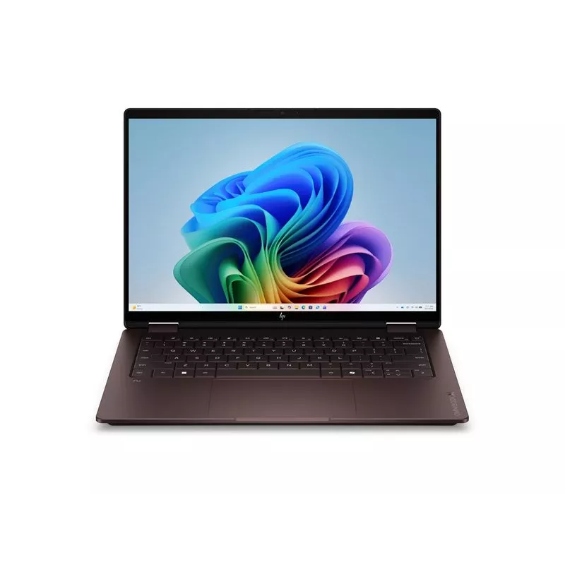HP OmniBook X Flip AI x360 14 col. 2K liečiamas nešiojamas kompiuteris, AMD Ryzen AI 5 430, 16GB LPDDR5X, 512GB PCIe SSD, AMD Radeon 840M grafika, Windows 11 Home, 1 metų garantija