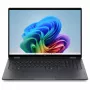 HP OmniBook X Flip Next Gen AI 16-cb0073ngx 2-in-1 nešiojamas kompiuteris, 16 inch 2.8K OLED jutiklinis, Snapdragon X Elite, 24GB RAM, 1TB SSD, Windows 11 Home, Meteorite Gray