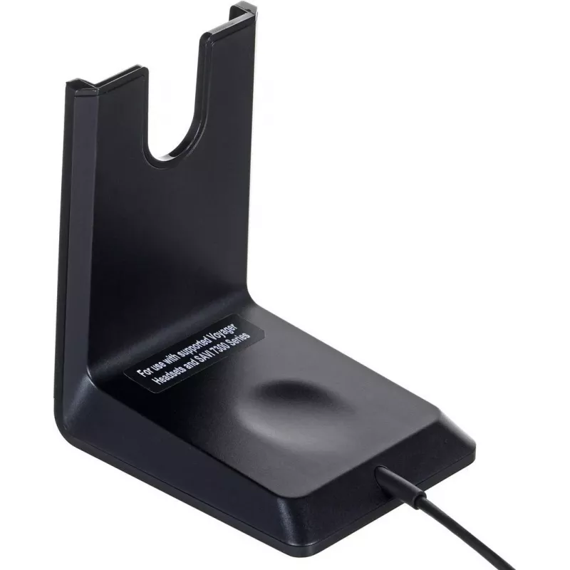 HP Poly įkrovimo stovas, skirtas Voyager 4300 UC serijos 4310, 4320, Voyager Focus 2 Office, 2 UC (220265-01)