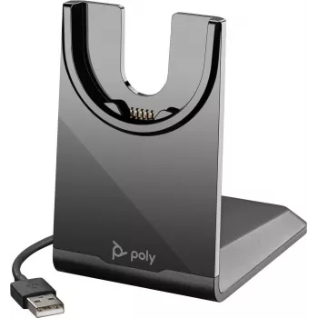 HP Poly įkrovimo stovas, skirtas Voyager 4300 UC serijos 4310, 4320, Voyager Focus 2 Office, 2 UC (220265-01)