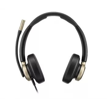HP Poly Mission 825 Wired Stereo USB Headset with ANC - Black