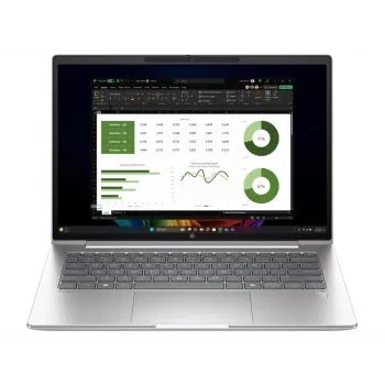 HP ProBook 4 G1q 14 AI nešiojamas kompiuteris | Snapdragon X Elite | 32GB RAM | 1TB SSD | 14 colių WUXGA | Windows 11 Pro | Pike Silver