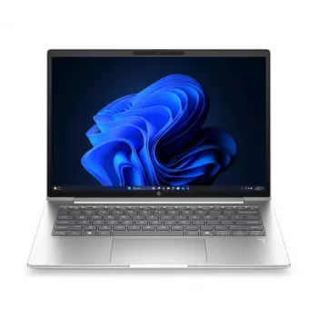 HP ProBook 4 G2a 14 colių WUXGA verslo nešiojamasis kompiuteris, AMD Ryzen 7 250, 32GB RAM, 512GB SSD, Windows 11 Pro, vokiška klaviatūra