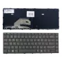 HP ProBook 430 G5 / 440 G5 nešiojamojo kompiuterio klaviatūros komplektas su rėmu, US English, apšviesta, juoda