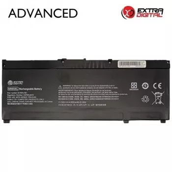 HP SR03XL nešiojamojo kompiuterio baterija 4380mAh 11.55V Li-ion 3-Cell, skirta Pavilion Gaming 15-cx/dk ir Omen 15-dc – juoda | ITwork.lt