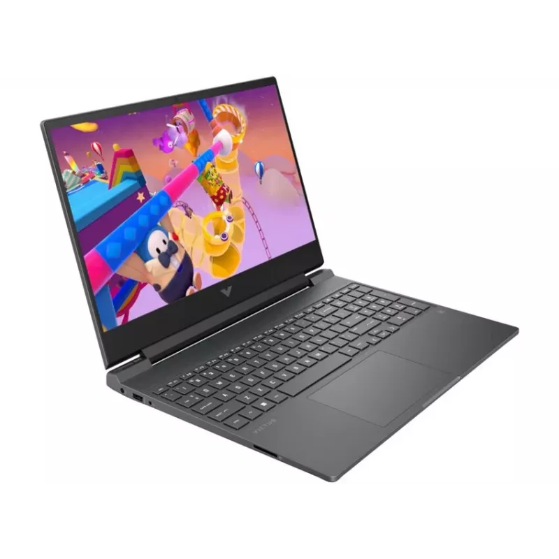 HP Victus Gaming 15-fa2750ng Nešiojamas Kompiuteris, Intel Core i5-13420H, 16GB RAM, 512GB SSD, 15,6 inch FHD IPS 144Hz, NVIDIA GeForce RTX 4050 8GB, Windows 11 Home, Mica Silver