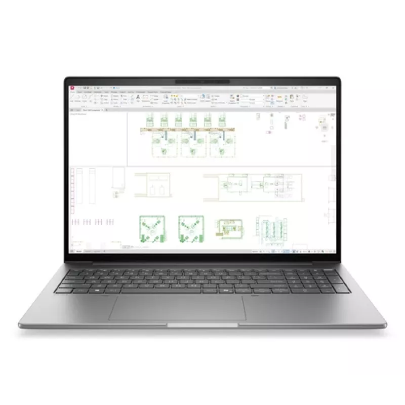 HP ZBook 8 G2i Mobile Workstation - Intel Core Ultra 9 388H - 64GB RAM - 1TB SSD - 16 inch WQXGA - Windows 11 Pro - Sidabrinis