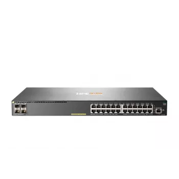 HPE Aruba 2930F 24 prievadų Gigabit PoE+ 4SFP valdomas komutatorius