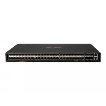 HPE Aruba 8320 48-Port 10GbE SFP+ ir 6-Port 40GbE QSFP+ valdomas Layer 3 tinklo jungiklis su 2x 400W maitinimo šaltiniais, 5 ventiliatoriais, stovo montavimo komplektu, TAA atitiktis