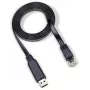 HPE Aruba RJ-45 į USB konsolės laidas 2,5 m PIN6TX-3RX