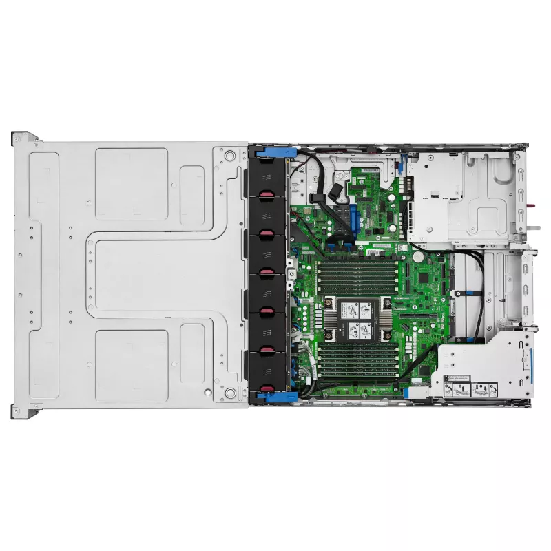 HPE ProLiant DL340 Gen12 2U Rack Server su Intel Xeon Gold 6505P, 64GB DDR5, 8 SFF diskų lizdais, MR408i-o, dvigubu 1000W maitinimu