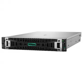 HPE ProLiant DL380 Gen12 serveris, Intel Xeon 6505P 2.2GHz 12 branduolių, 64GB DDR5, 8 SFF karštai keičiamų diskų, MR408i-o valdiklis, 2x1000W redundantiškas maitinimas, 2U stelažinis