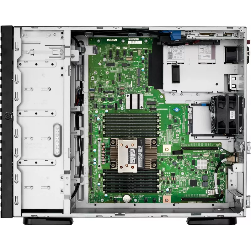 HPE ProLiant ML110 Gen11 Server - Intel Xeon Silver 4510 2,4GHz 12-Core 1P 64GB RAM 8SFF NS204i-u MR408i-o 2x1000W PS