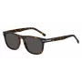 HUGO BOSS BLACK BOSS1626S086 Vyriški Akiniai nuo Saulės – Juodas Rėmelis, Pilki Lęšiai, 55/18/145 mm