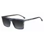 Vyriški Hugo Boss juodi akiniai nuo saulės BOSS1844S2W8 – pilki lęšiai, acetatinis rėmelis