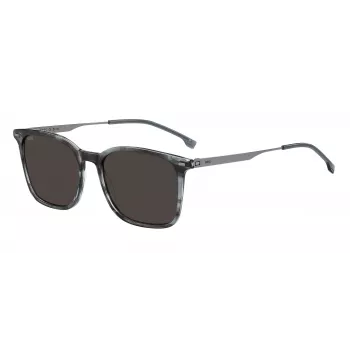HUGO BOSS BLACK Akiniai BOSS1694SVQ7 Vyriški Kvadratiniai Acetato Rėmeliai UV400