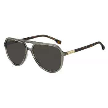 HUGO BOSS BLACK Akiniai BOSS1831S1ED Vyriški 58/16/145 mm Pilki Lęšiai