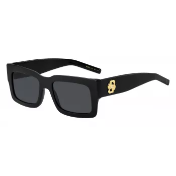 HUGO BOSS BLACK Moteriški stačiakampiai akiniai nuo saulės BOSS1654S807 54/19/140 mm