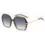 HUGO BOSS BLACK Moteriški Akiniai nuo Saulės BOSS1660S2IK - Stačiakampis Acetato Rėmelis su Pilkais Lęšiais