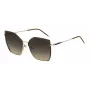 HUGO BOSS BLACK Moteriški Akiniai Nuo Saulės BOSS1708S01Q - Juodas Rėmelis, Pilki Lęšiai, 58mm