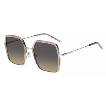 HUGO BOSS BLACK Moteriški Akiniai nuo Saulės BOSS1783S8KB - Juodas Rėmelis, Pilki Lęšiai, 55mm