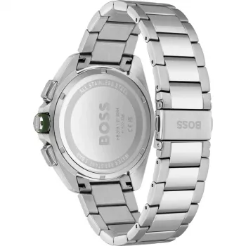 HUGO BOSS Vyrų Laikrodis 1513951 44mm Nerūdijantis Plienas Mėlynas Ciferblatas Chronografas