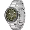 HUGO BOSS Vyrų Laikrodis 1513951 44mm Nerūdijantis Plienas Mėlynas Ciferblatas Chronografas