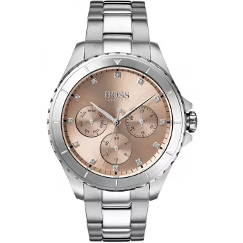 HUGO BOSS Moteriškas Laikrodis 1502444 38mm Nerūdijantis Plienas Oda