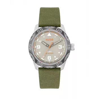 HUGO MAN 1530331 42mm Nerūdijančio Plieno Chronografo Laikrodis
